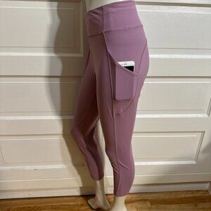 Lululemon Invigorate High-Rise Tight 25" Size 12 Jubilee Pink Side Pockets $128
